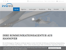 Tablet Screenshot of innoreal.de